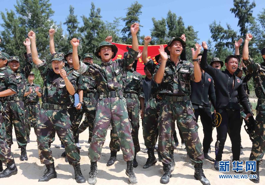 PLA special forces hold military skills contest (Photo: xinhuanet.com)