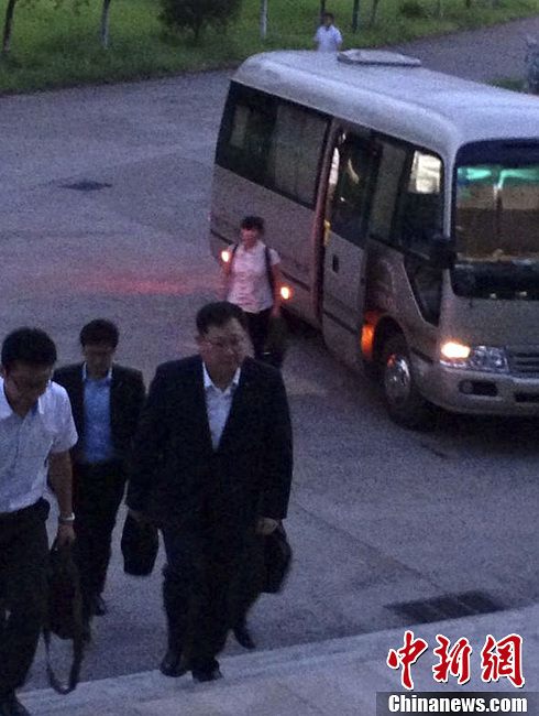 They arrived in Jiangshan of Zhejiang province on July 15, 2013.(Shao Yanfei/CNS)