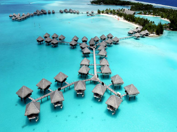 Bora Bora Island, Polynesia (Photo: cntv.cn)