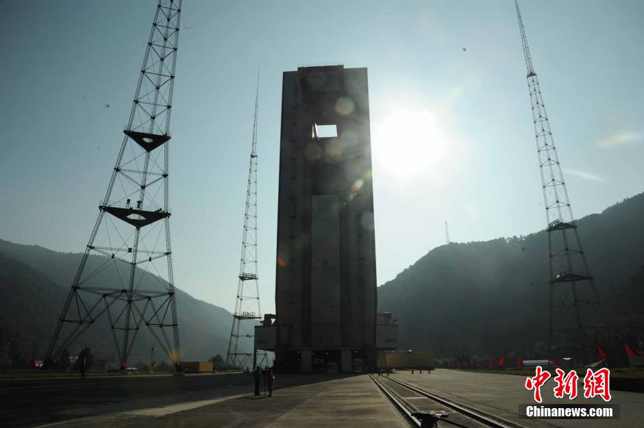 Launch of Chang'e-3 lunar probe enters countdown 