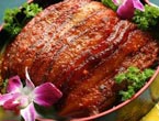 Steamed Pork Slices with Mung Bean Paste