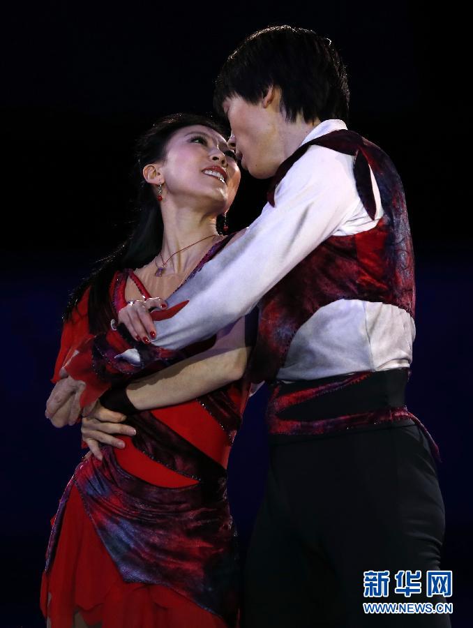 Stunning figure skating in Sochi