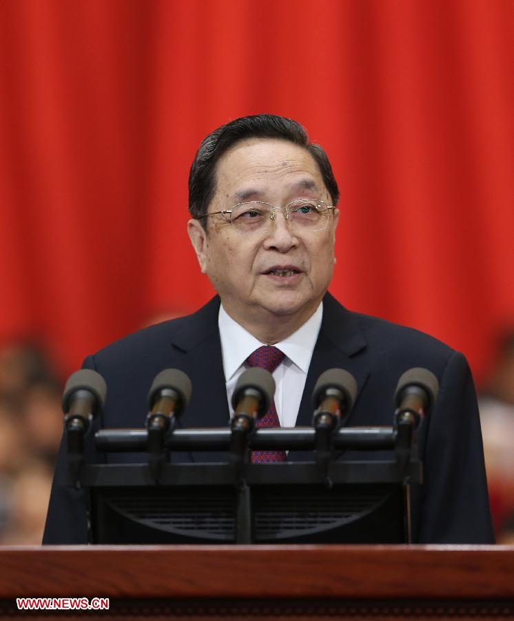 Top political advisor delivers report on work of CPPCC National Committee's Standing Committee