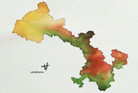 Hand-painted maps go viral online