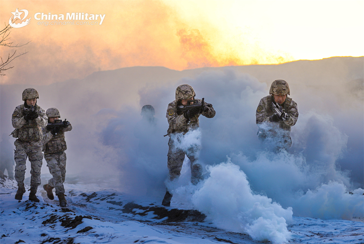 PAP soldiers conduct tactical training