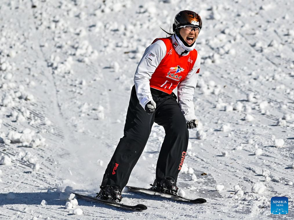 China's Xu Mengtao wins Women's Aerials at 2024-2025 FIS Freestyle Ski World Cup