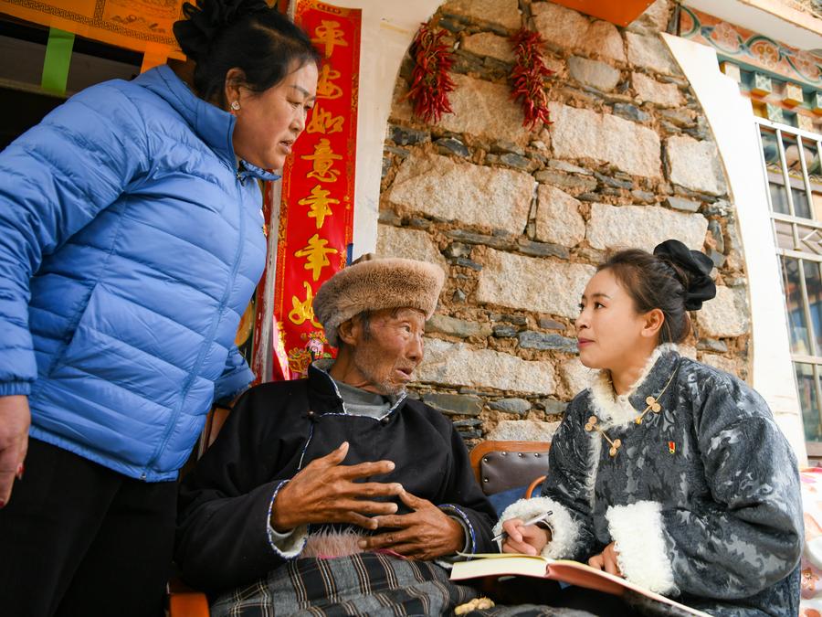 An NPC deputy's persisting bond with senior citizens through caregiving