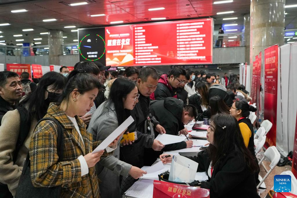 Job fair held at Beijing West Railway Station offers over 3000 positions