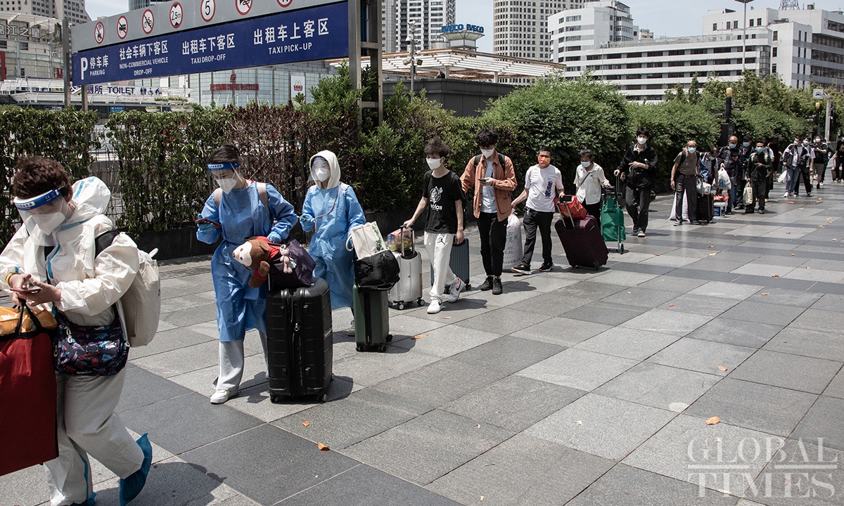 Shanghai Railway Station Photo: Wu Shiliu/GT