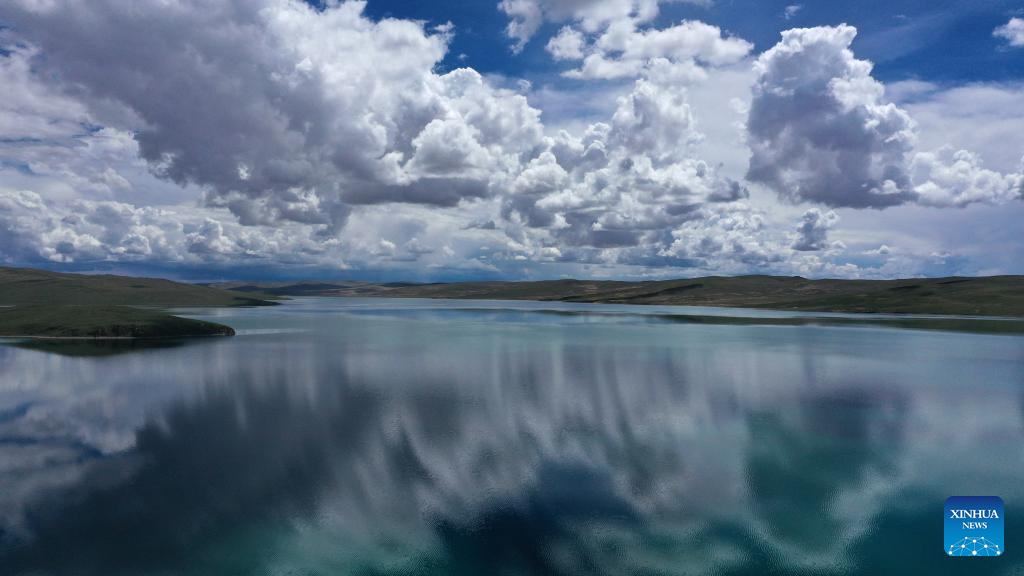 View of Sanjiangyuan in NW China's Qinghai