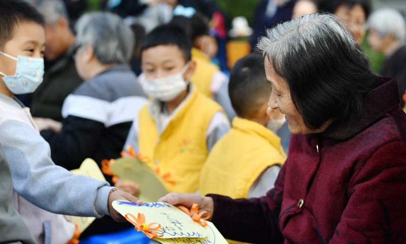 population aging Photo:Xinhua