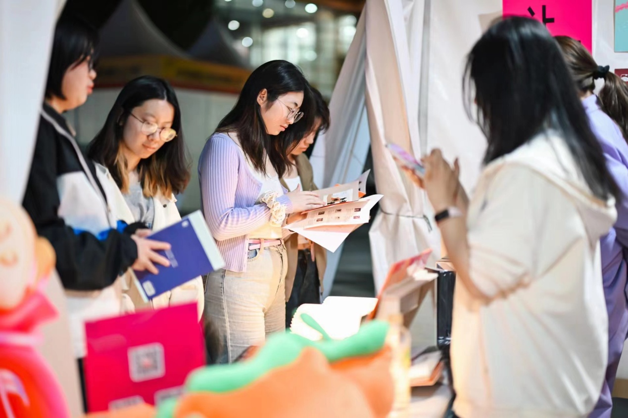 Promotional materials at the World Intellectual Property Day 2024 and Beijing-Tianjin-Hebei Copyright cooperation forum Photo: Courtesy of the organizer