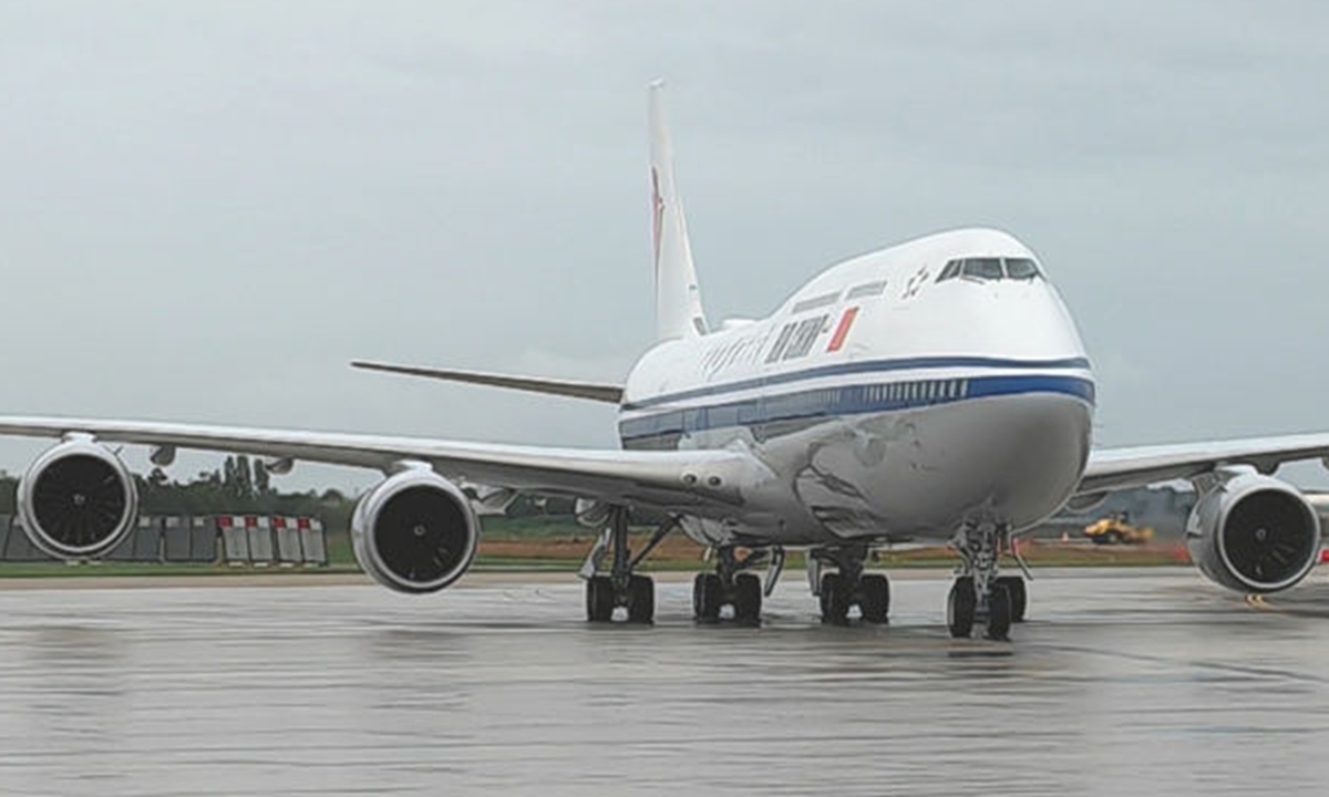 Chinese President Xi Jinping arrives in Paris on May 5, 2024. Photo: Xinhua