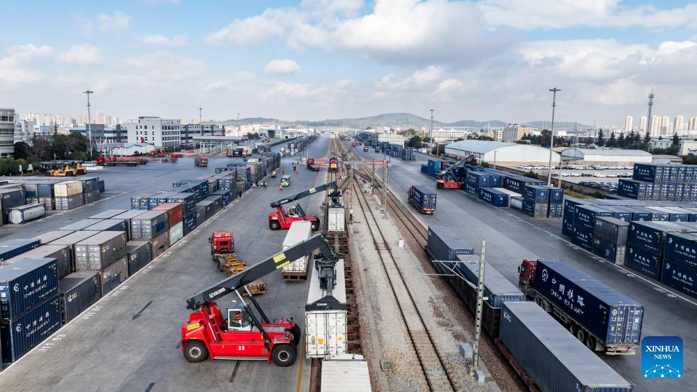 Cargo throughput of China-Laos Railway exceeds 50 mln tons