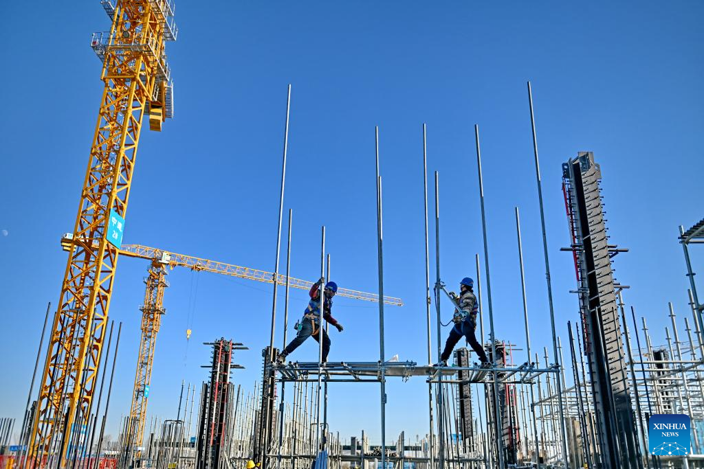 Construction of CMRG headquarters progresses smoothly in Xiong'an