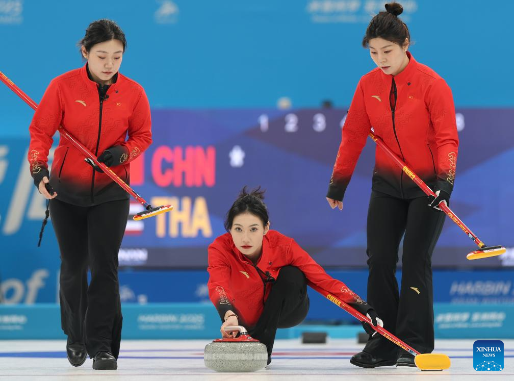 Asian Winter Games: Women's Round Robin Session 1 match